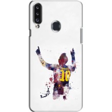 Чохли Мессі для Samsung Galaxy A20s (A207) (AlphaPrint) (Messi Barca)