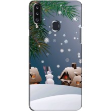 Чехлы на Новый Год Samsung Galaxy A20s (A207) (Зима)