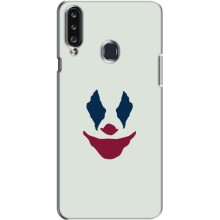 Чехлы с картинкой Джокера на Samsung Galaxy A20s (A207) (Лицо Джокера)
