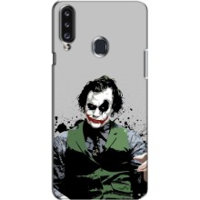 Чехлы с картинкой Джокера на Samsung Galaxy A20s (A207) – Взгляд Джокера