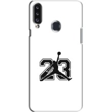 Чехлы для Samsung Galaxy A20s (A207) - с картинкой JORDAN (AlphaPrint) (Jordan 23)
