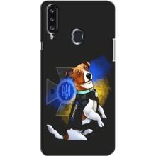 Чехлы с картинкой собаки Патрон для Samsung Galaxy A20s (A207) (AlphaPrint) (Патрон собачка)