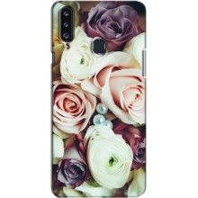 Чохли з принтом Троянд для Samsung Galaxy A20s (A207) – Букет Троянд