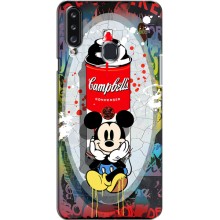 Чехол Disney Mouse Samsung Galaxy A20s (A207) (PREMIUMPrint) (Американский Маус)