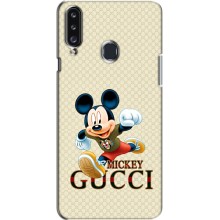 Чехол Disney Mouse Samsung Galaxy A20s (A207) (PREMIUMPrint) (Mikki Gucci)