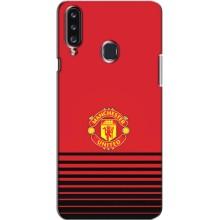 Чехол Манчестер Юнайтед для Самсунг А20с (AlphaPrint) (manchester united)