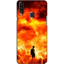 Чехол Оппенгеймер / Oppenheimer на Samsung Galaxy A20s (A207) (Взрыв)