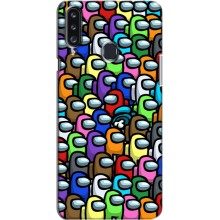 Чохли Амонг Ас для Samsung Galaxy A20s (A207) (AlphaPrint) (Убитий)