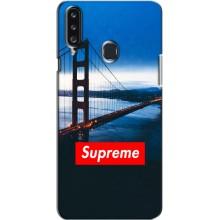 Чехол для Samsung Galaxy A20s (A207) с картинкой Supreme (AlphaPrint)