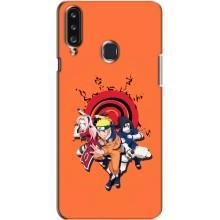 Naruto Anime Чехлы для Самсунг А20с (AlphaPrint)