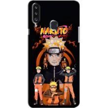 Naruto Anime Чехлы для Самсунг А20с (AlphaPrint)