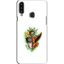 Naruto Anime Чехлы для Самсунг А20с (AlphaPrint)