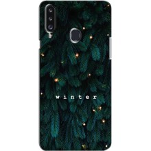 Новогодние, Праздничные Чехлы для Samsung Galaxy A20s (A207) - 2024 год (Winter)