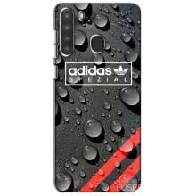 Чохли Адидас для Samsung Galaxy A21 (A215) (AlphaPrint) (Адидас прінт)