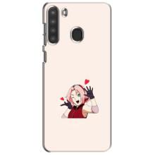 Чехлы Персонажи Аниме Наруто для Samsung Galaxy A21 (A215) (AlphaPrint)