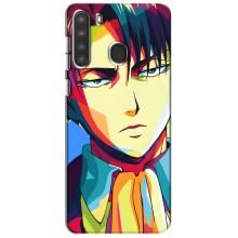 Чехлы Персонажи Аниме Наруто для Samsung Galaxy A21 (A215) (AlphaPrint)