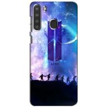 Чехлы BTS для Samsung Galaxy A21 (A215) (AlphaPrint)
