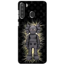 Чехлы для Samsung Galaxy A21 (A215) - Bearbrick Louis Vuitton (PREMIUMPrint) (Bearbrick LV)