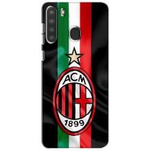 Чохли для Samsung Galaxy A21 (A215) (VPrint) - Футбольні клуби (ФК Мілан)