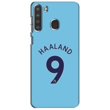 Чехлы с принтом для Samsung Galaxy A21 (A215) Футболист – Ерлинг Холанд 9