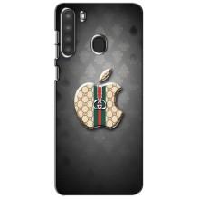 Чохли  GUCCI для Самсунг Галаксі А21 (А215) (AlphaPrint) (Apple gucci)