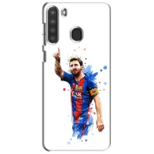 Чехлы Лео Месси Аргентина для Samsung Galaxy A21 (A215) (Leo Messi)