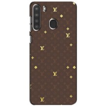 Чохли Луі Вітон для Samsung Galaxy A21 (A215) (AlphaPrint - LOUIS VUITTON) (дизайн Луі Вітон)