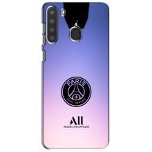 Чохли PSG для Samsung Galaxy A21 (A215) (AlphaPrint) (лого PSG)