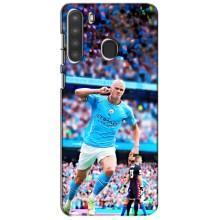 Чохли з футболістом Ерлінг Холанд для Samsung Galaxy A21 (A215) (AlphaPrint) (фанати Холанда)