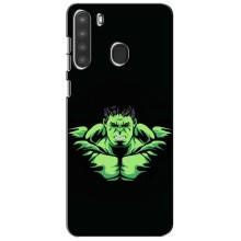 Чехлы с героями Марвел Samsung Galaxy A21 (A215) (VPrint)