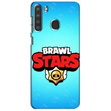 Чехлы Brawl Stars для Samsung Galaxy A21 (A215) (AlphaPrint)