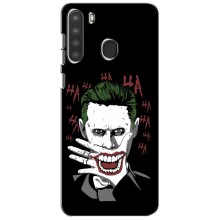 Чехлы с картинкой Джокера на Samsung Galaxy A21 (A215) (Hahaha)