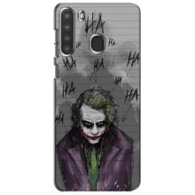 Чехлы с картинкой Джокера на Samsung Galaxy A21 (A215) – Joker клоун