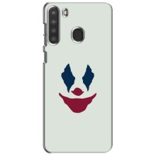 Чехлы с картинкой Джокера на Samsung Galaxy A21 (A215) – Лицо Джокера