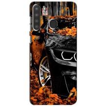 Чохли з Машинами на Самсунг Галаксі А21 (А215) (VPrint) (Чорна Машина)
