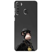 Чохли з Мавпами NFT для Samsung Galaxy A21 (A215) (AlphaPrint) (Мавпа NFT)