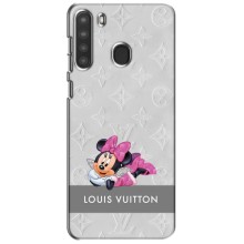 Чехол Disney Mouse Samsung Galaxy A21 (A215) (PREMIUMPrint) (Мики Маус ЛВ)