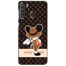 Чехол Disney Mouse Samsung Galaxy A21 (A215) (PREMIUMPrint) (Микки Джексон)