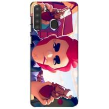 Чехол для Samsung Galaxy A21 (A215) Бравл Старс (VPrint)