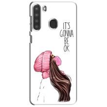 Чохол з друком для Samsung Galaxy A21 (A215) - (Мода) (AlphaPrint) (Коронавірус)