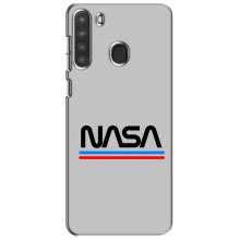 Чохол NASA для Samsung Galaxy A21 (A215) (AlphaPrint) (NASA)