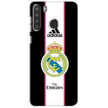 Чехол для Samsung Galaxy A21 (A215) с принтом (Лого Real Madrid)