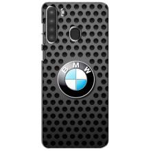 Чохол для Самсунг Галаксі А21 (А215) - з принтом БМВ (AlphaPrint) (Знак БМВ)