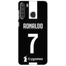 Чохол Кріштіану Роналду для Samsung Galaxy A21 (A215) (AlphaPrint) (RONALDO 7)