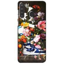 Чохол для Samsung Galaxy A21 (A215) - з принтом Найк (AlphaPrint) (Стиль Найк)