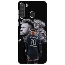 Чохол Неймар для Samsung Galaxy A21 (A215) (AlphaPrint) (Неймар Лев)