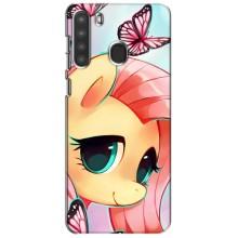 Чохол для Самсунг Галаксі А21 (А215) - (Єдинорожки - Новинки) (AlphaPrint) (Плем'я Єдинорогів)