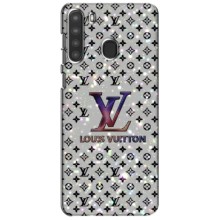 Чехол Стиль Louis Vuitton на Samsung Galaxy A21 (A215) (Крутой LV)