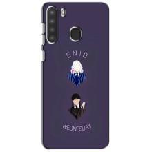 Чохли Венсдей на Samsung Galaxy A21 (A215) Уенсдей (AlphaPrint) (Венздей і подруга)