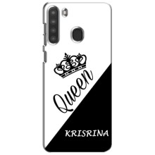 Именные  Женские Чехлы для Samsung Galaxy A21 (A215) – KRISTINA